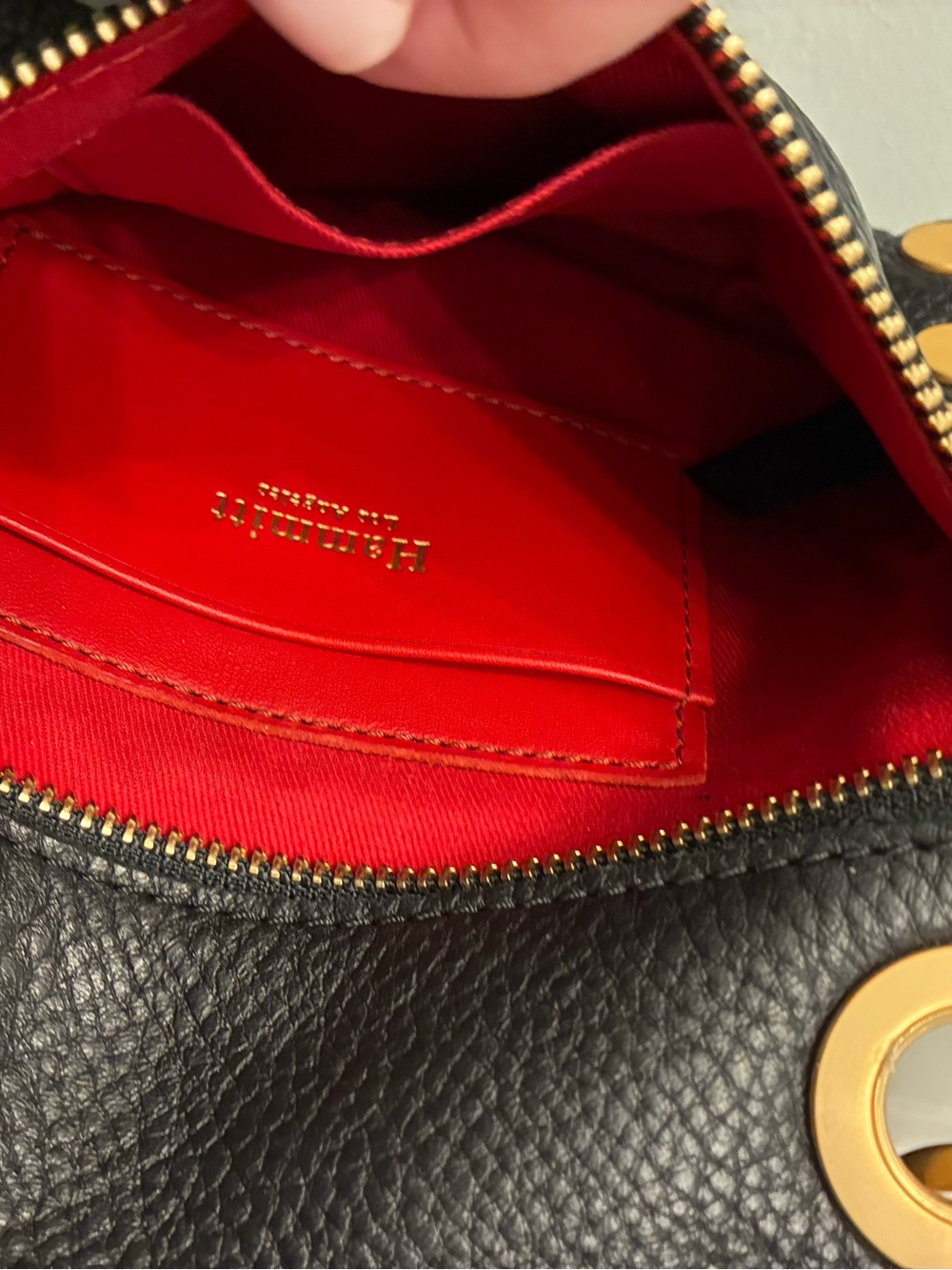 Hammitt Black Leather Crossbody Bag. Never used. - Picture 8 of 8